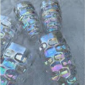 Iridescent Glass Tumblers